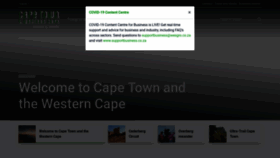 What Goto.capetown website looked like in 2020 (4 years ago)