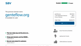 What Genteflow.org website looked like in 2020 (4 years ago)