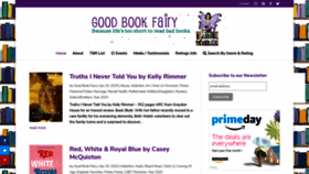 What Goodbookfairy.com website looked like in 2020 (4 years ago)