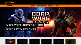 What Godsofboom.com website looked like in 2020 (4 years ago)