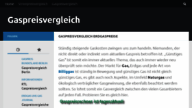 What Gaspreisvergleich.name website looked like in 2020 (4 years ago)