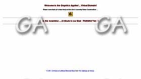 What Graphicsapplied.com website looked like in 2020 (4 years ago)