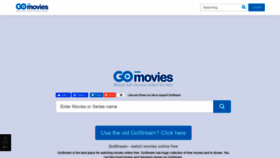 What Gogostream.net website looked like in 2020 (4 years ago)