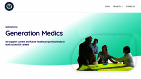 What Generationmedics.org.uk website looked like in 2020 (4 years ago)