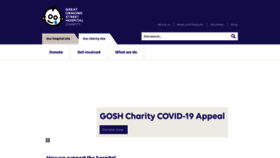 What Gosh.org website looked like in 2020 (4 years ago)