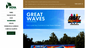 What Greatwaveswaterpark.com website looked like in 2020 (4 years ago)