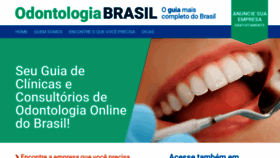 What Guiaclinicasodontologicas.com.br website looked like in 2020 (4 years ago)