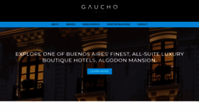 What Gauchoholdings.com website looked like in 2020 (3 years ago)