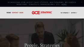 What Gcestrategicconsulting.com website looked like in 2020 (4 years ago)