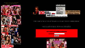 What Greatkat.com website looked like in 2020 (3 years ago)