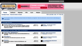 What Goldseiten-forum.de website looked like in 2020 (6 years ago)