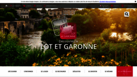 What Guide-du-lot-et-garonne.com website looked like in 2020 (4 years ago)