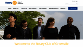 What Greenvillerotaryclub.com website looked like in 2020 (4 years ago)