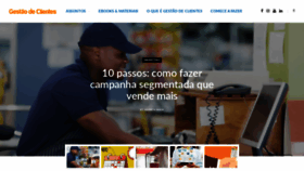 What Gestaodeclientes.com.br website looked like in 2020 (4 years ago)