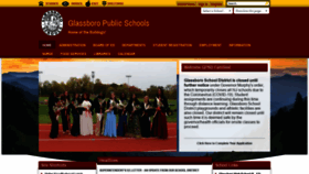 What Glassboroschools.us website looked like in 2020 (4 years ago)