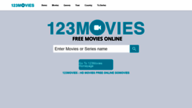 What Gomovies123.fun website looked like in 2020 (4 years ago)