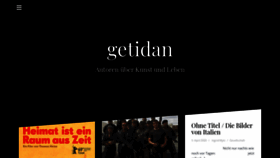 What Getidan.de website looked like in 2020 (3 years ago)