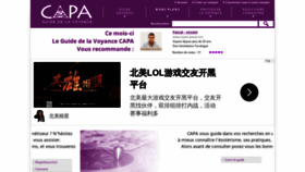 What Guide-voyance-capa.com website looked like in 2020 (4 years ago)