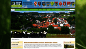 What Grimmsteig.de website looked like in 2020 (3 years ago)