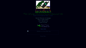 What Geckobeach.com website looked like in 2020 (3 years ago)