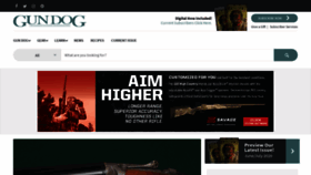 What Gundogmag.com website looked like in 2020 (4 years ago)
