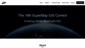 What Giscontest.com website looked like in 2020 (5 years ago)