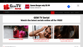 What Gemtvserial.com website looked like in 2020 (4 years ago)