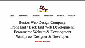 What Gdprowebdesigns.com website looked like in 2020 (3 years ago)