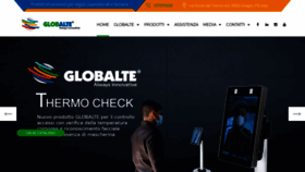 What Globalte.it website looked like in 2020 (4 years ago)