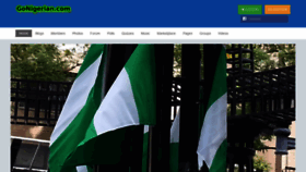 What Gonigerian.com website looked like in 2020 (3 years ago)