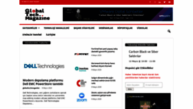 What Globaltechmagazine.com website looked like in 2020 (4 years ago)