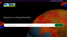 What Globaldirectoryzone.com website looked like in 2020 (3 years ago)