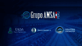 What Grupoamsa.com website looked like in 2020 (4 years ago)