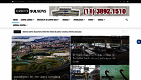 What Gruposulnews.com.br website looked like in 2020 (3 years ago)