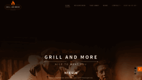 What Grillandmore.nl website looked like in 2020 (4 years ago)
