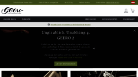 What Geero.at website looked like in 2020 (4 years ago)