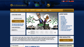 What Goldonomic.com website looked like in 2020 (4 years ago)