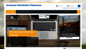 What Grammar-revolution-classroom.com website looked like in 2020 (3 years ago)