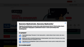 What Gk24.pl website looked like in 2020 (5 years ago)