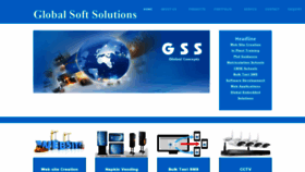 What Globalsoftsolutions.in website looked like in 2020 (4 years ago)