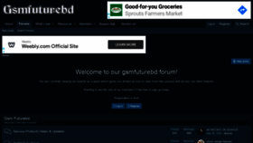 What Gsmfuturebd.com website looked like in 2020 (3 years ago)