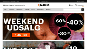 What Garnius.dk website looked like in 2020 (3 years ago)