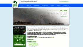 What Greencrossaustralia.org website looked like in 2020 (3 years ago)