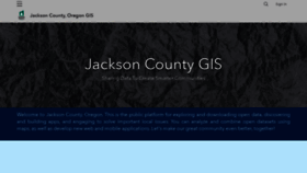 What Gis.jacksoncounty.org website looked like in 2020 (4 years ago)