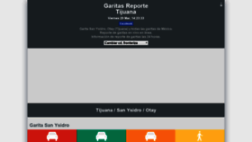 What Garitasreporte.com website looked like in 2020 (3 years ago)