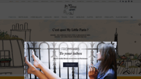 What Gift.mylittleparis.com website looked like in 2020 (3 years ago)
