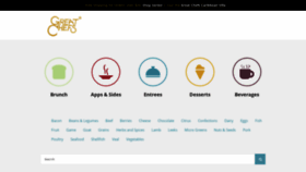 What Greatchefs.com website looked like in 2020 (3 years ago)