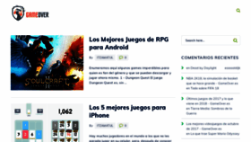 What Gameover.es website looked like in 2020 (5 years ago)