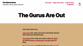 What Gurus.org website looked like in 2020 (4 years ago)