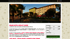 What Grandhotelnizza.it website looked like in 2020 (3 years ago)
